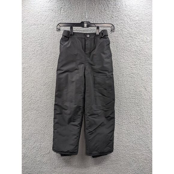 Children's Place Kids Black Winter Snow Pants size 7 Insulated Fleece Lined - Picture 1 of 12